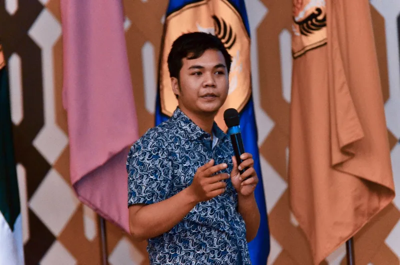 Ibrahim Anwar speaking