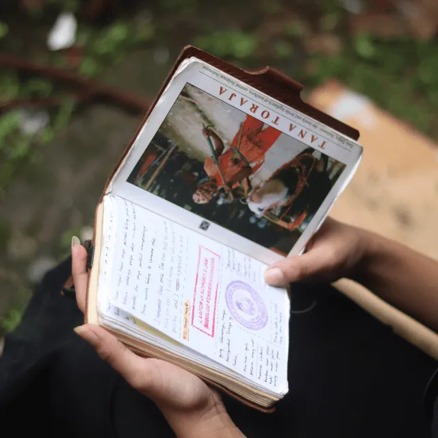 Jurnal Kulit Coptic Binding